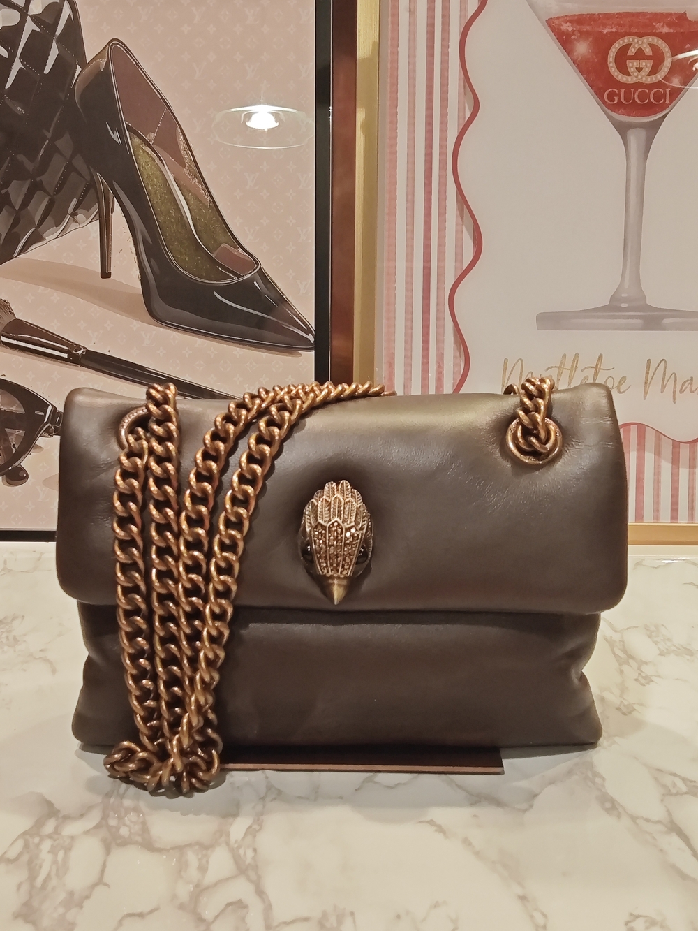 Kurt Geiger Mini The Kew Brown EUC